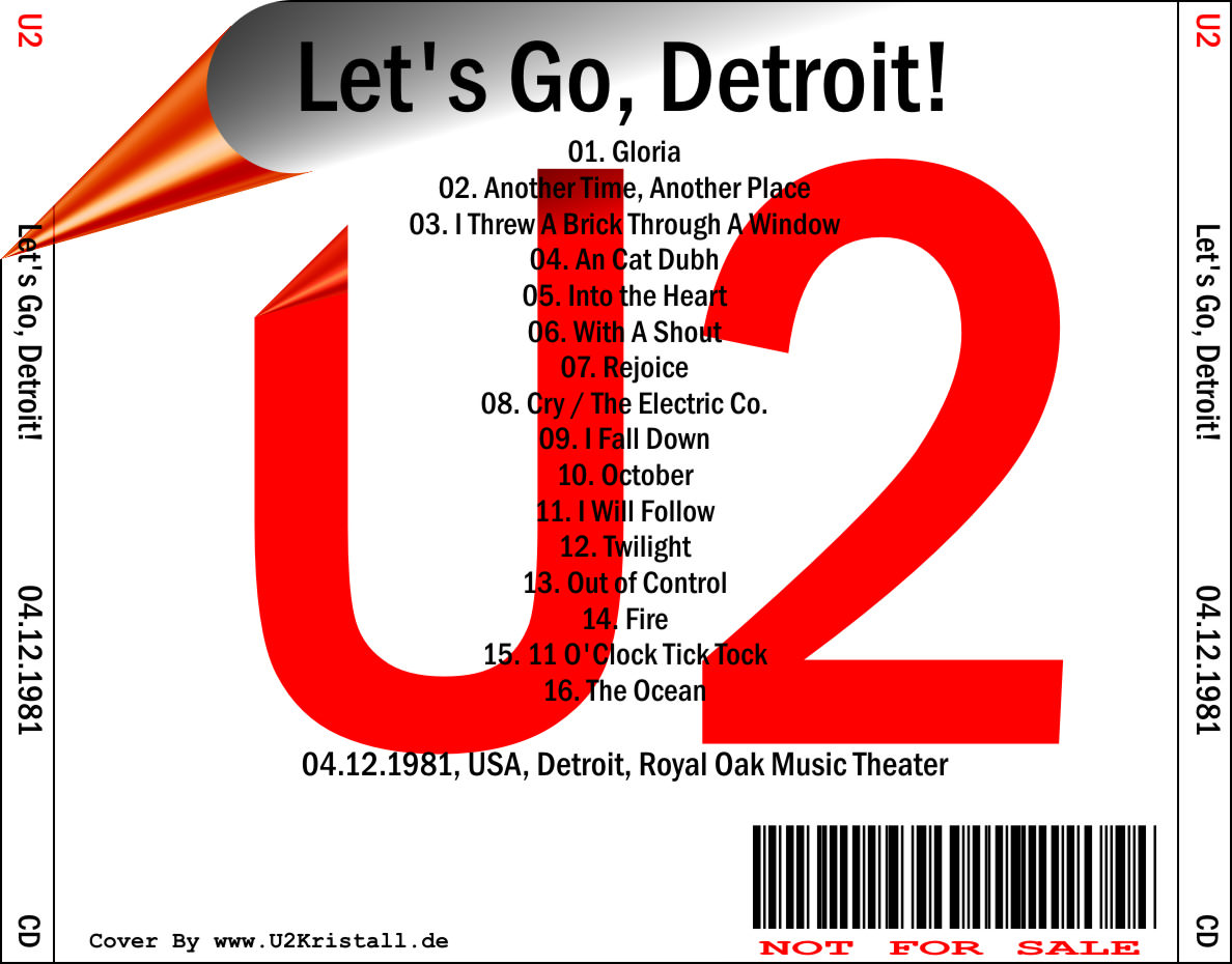 U2gigs.com cover » Audio » 1981-1982 - October Tour » 02 - 1981 - 2nd ...