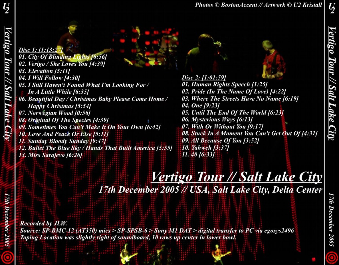 U2gigs.com cover » Audio » 2004-2006 - Vertigo Tour » 06 - 2005 - 3rd ...