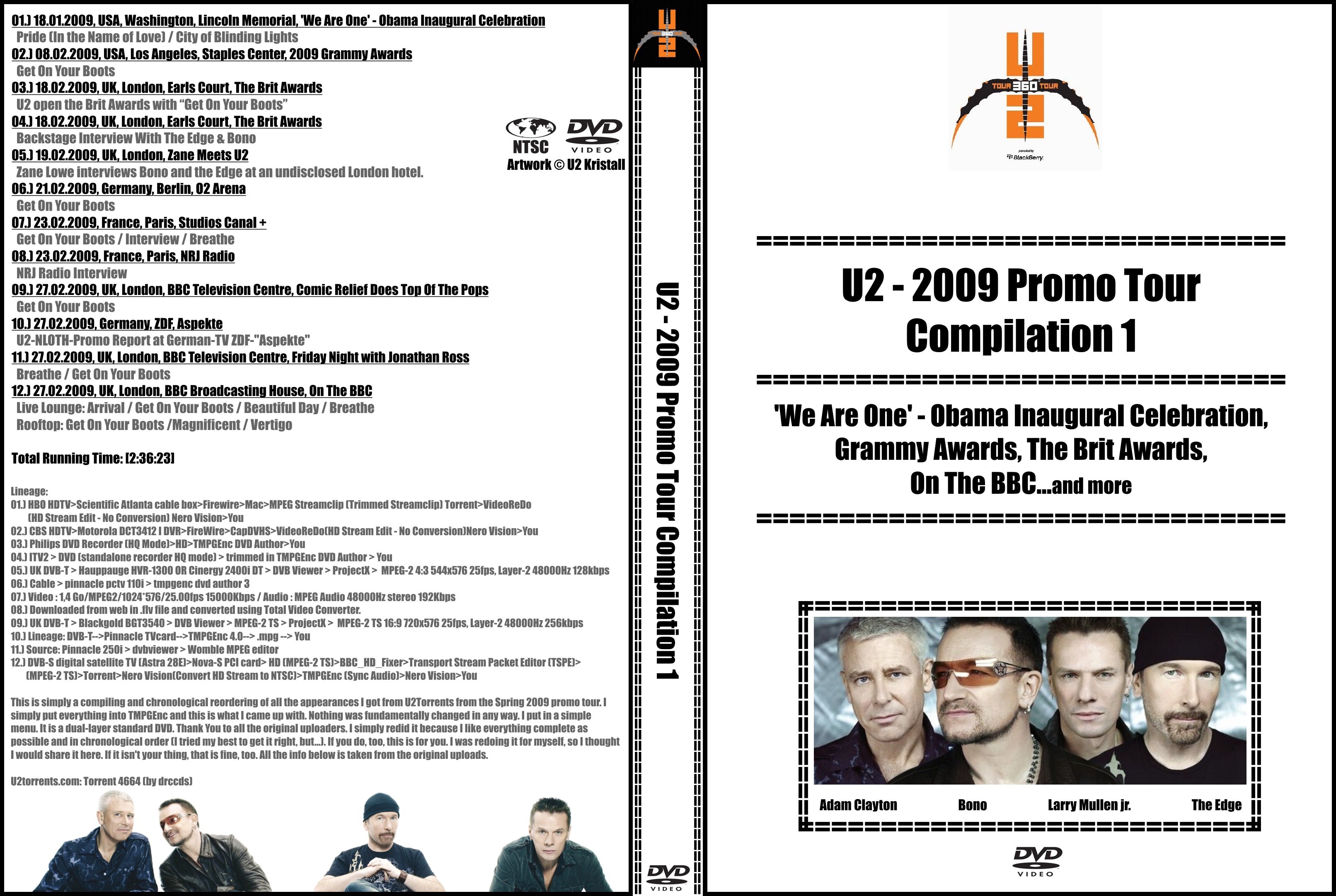 U2gigs.Com Cover » Video » DVD » 2007-2011 - 360 Degrees Tour » 04.